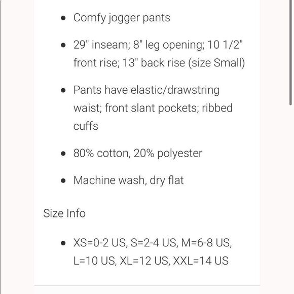 Papinelle so soft fleecy pj sweater and jogger - Picture 7 of 7